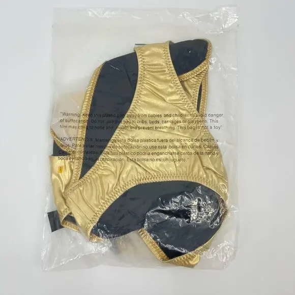 Norma Kamali | NWT Shane Metallic Gold Foil One Piece Bathing Suit Bodysuit - Picture 5 of 7